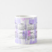 Mug Calendrier Abstrait 2011 (Centre)