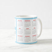 Mug Calendrier de Kawaii Happy Mail 2025 (Devant droit)