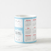 Mug Calendrier de Kawaii Happy Mail 2025 (Centre)