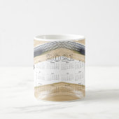 Mug Calendrier de la course automobile 2021 (Centre)