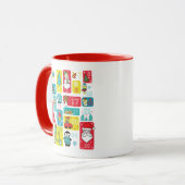 Mug Calendrier de l'arrivée Noël (Devant gauche)