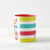 Mug Calendrier de l'Avent Noël personnalisé (Centre)