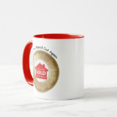 Mug Calendrier de l'immobilier 2026 Café (Devant gauche)