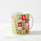Mug Calendrier des mini-avents de Noël (Devant droit)