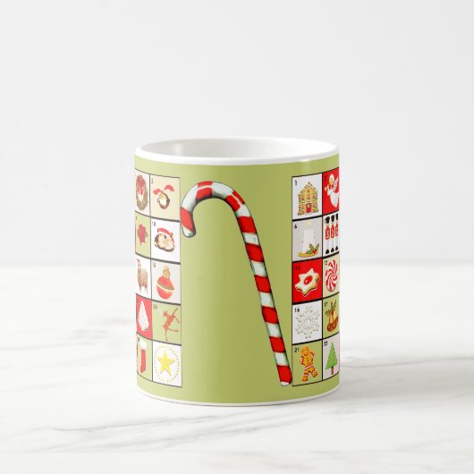 Mug Calendrier des mini-avents de Noël (Centre)