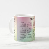 Mug Calendrier du café San Telmo Shimmer 2021 par Janz (Devant gauche)