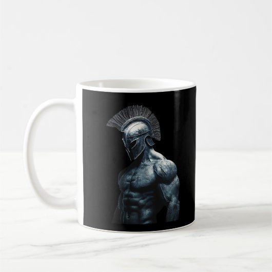 Mug Calendrier Guerrier Spartiate 2025 (Gauche)