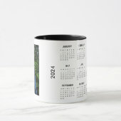 Mug Calendrier Photo personnalisée 2024 (Centre)