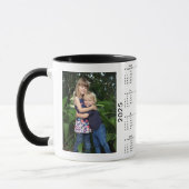 Mug Calendrier Photo personnalisée 2025 (Gauche)