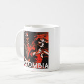 Mug Cali Colombia Passionné Par La Salsa Danser (Devant gauche)