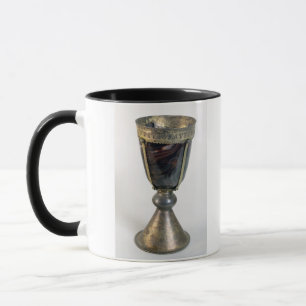 Mug Calice avec des bijoux et une inscription sur le