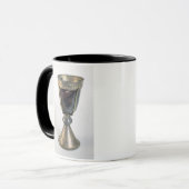 Mug Calice avec des bijoux et une inscription sur le (Devant gauche)