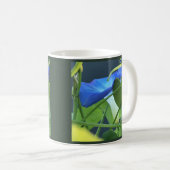 Mug Calice de Gloire du Matin Bleue (Devant droit)