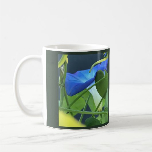 Mug Calice de Gloire du Matin Bleue (Gauche)