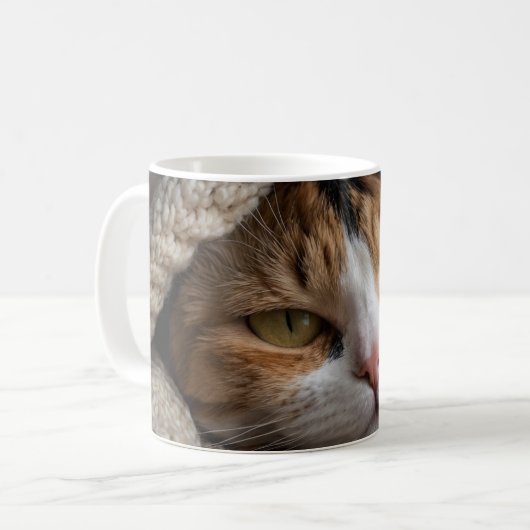 Mug Calico Cat et couverture (Devant gauche)
