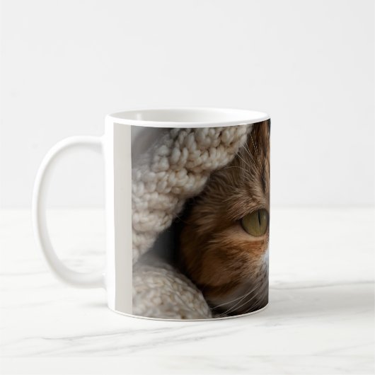 Mug Calico Cat et couverture (Gauche)