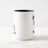 Mug Calico chat assis (Centre)