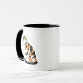 Mug Calico chat assis (Devant gauche)