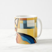 Mug Calico Cubisme Une Feline (Devant droit)