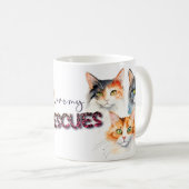 Mug Calico & Tabby cat (Devant droit)