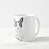 Mug Calicot Rétro Demi-Teinte (Devant droit)