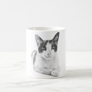 Mug Calicot Rétro Demi-Teinte