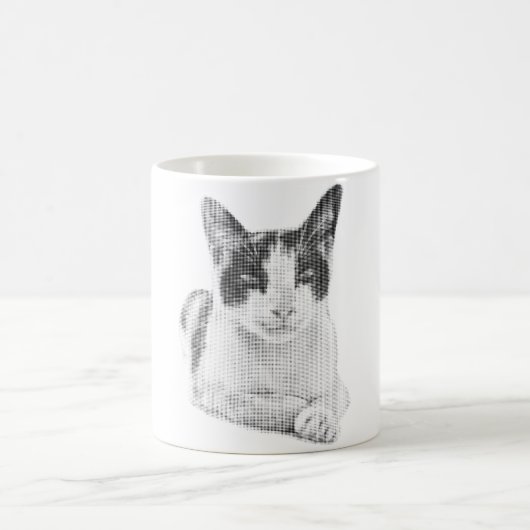 Mug Calicot Rétro Demi-Teinte (Centre)