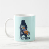 Mug California Bear Golden State Nom personnalisé (Gauche)