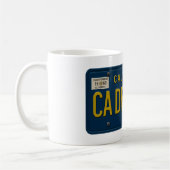 Mug California Dreaming - Retro 1969 License Plate (Gauche)