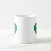 Mug California Green Heart - J'aime CA (Centre)