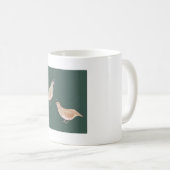 Mug California Quail bird species art (Devant droit)