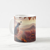 Mug California Quail Birds Wildlife Nature Art (Devant gauche)