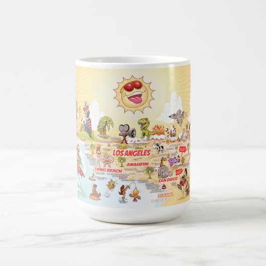 Mug California Sunshine Paradise (Centre)