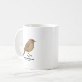 Mug California Towhee - Oiseaux de Californie (Devant gauche)