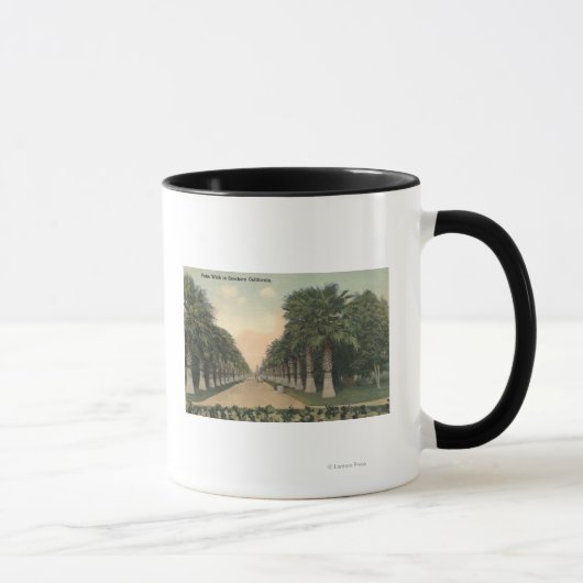 Mug CaliforniaPalms Le Long De La Route (Droite)