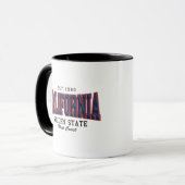 Mug Californie 3D (Devant gauche)