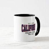 Mug Californie 3D (Devant droit)