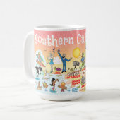 Mug Californie du Sud (Devant gauche)
