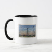 Mug CalifornieVue des puits de pétrole (Gauche)