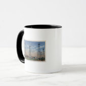 Mug CalifornieVue des puits de pétrole (Devant gauche)