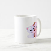 Mug Câlin de chiot et chaton Mignon Kawaii (Devant droit)