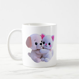 Mug Câlin de chiots et chatons mignons