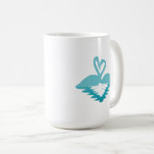 Mug Câlin de flamant rose (Devant droit)