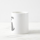 Mug Calinaturellement Créatif Pun de chat drôle (Centre)