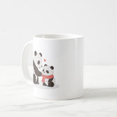 Mug Câlins Chaleureux, Amour de Panda (Devant gauche)