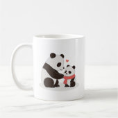 Mug Câlins Chaleureux, Amour de Panda (Gauche)