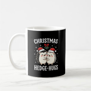 Mug Câlins de Noël au Hérisson Mignon Vacances