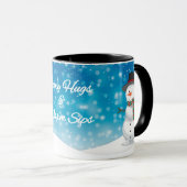 Mug Câlins enneigés et boissons chaudes (Devant droit)
