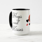Mug Câlins et Baisers (Devant gauche)