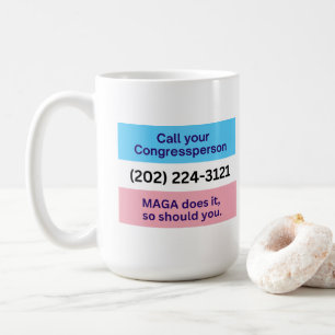 Mug Call Congress MAGA fait Trans Ally